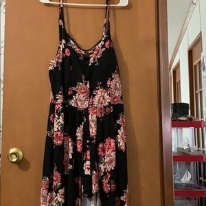 Dress with built inshorts